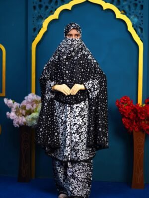 Khimar and Plazu set by Meerab Style C-515