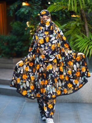 Khimar and Plazu set by Meerab Style C-582