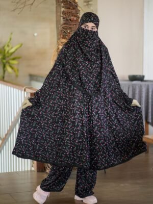 Khimar and Plazu set by Meerab Style C-617