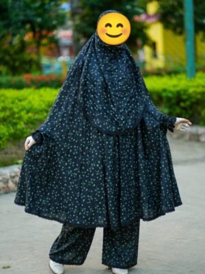 Khimar and Plazu set by Meerab Style C-623