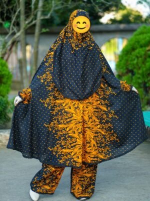 Khimar and Plazu set by Meerab Style C-624