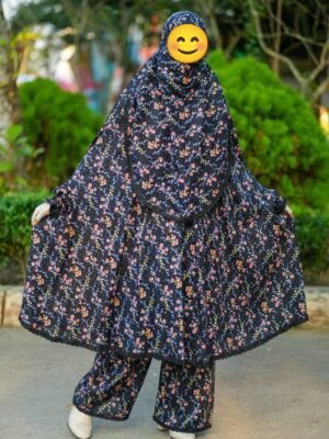 Khimar and Plazu set by Meerab Style C-630