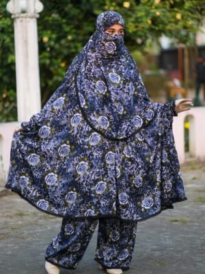 Khimar and Plazu set by Meerab Style C-659