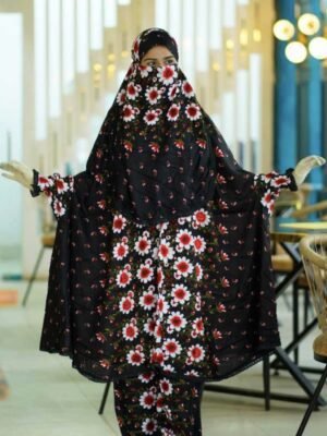 Modern Khimar Plazo Set for Women – Lightweight Breathable Hijab | Islamic Modest Clothing