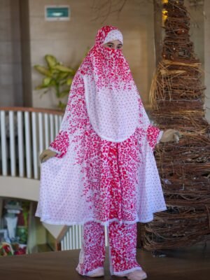 Modern Khimar Plazo Set for Women – Lightweight Breathable Hijab | Islamic Modest Clothing