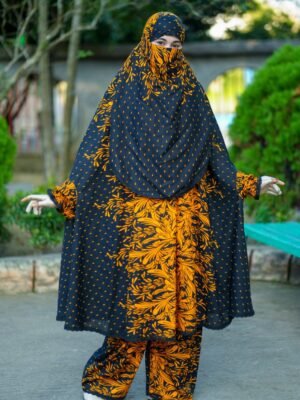 Modern Khimar Plazo Set for Women – Lightweight Breathable Hijab | Islamic Modest Clothing