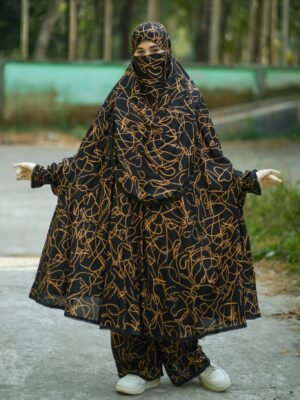 Khimar and Plazu set by Meerab Style C-503