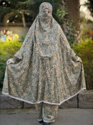 Khimar and Plazu Set