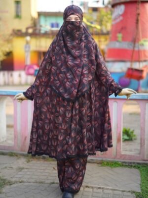 Khimar and Plazu Set