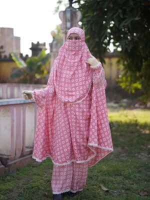 Khimar and Plazu Set