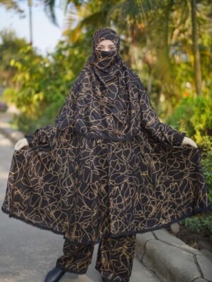 Khimar and Plazu Set