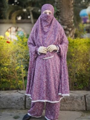 Khimar and Plazu Set