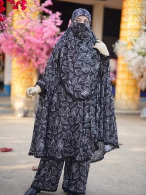 Khimar and Plazu Set