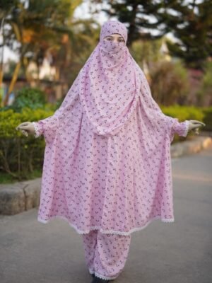 Khimar and Plazu Set